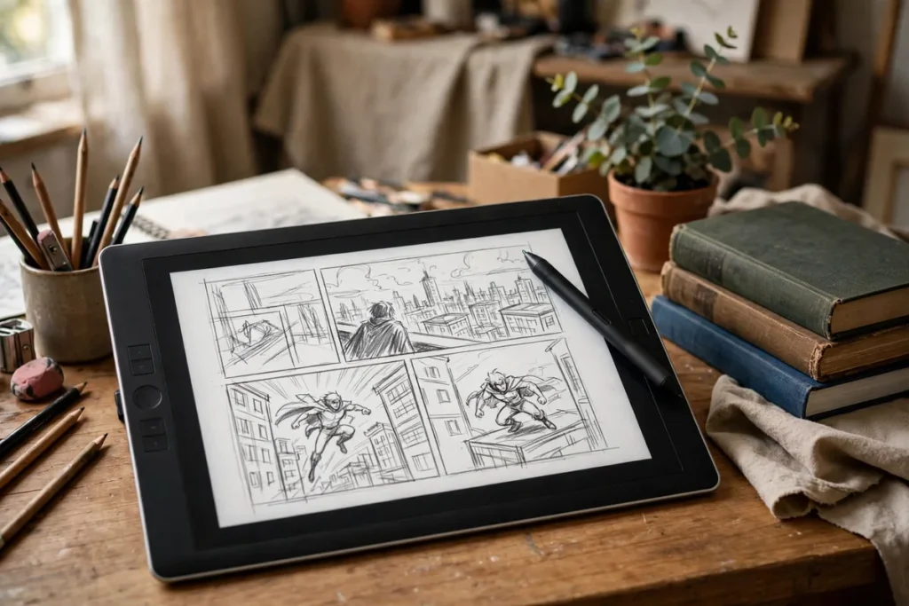 best AI tools for comic creators – featured image