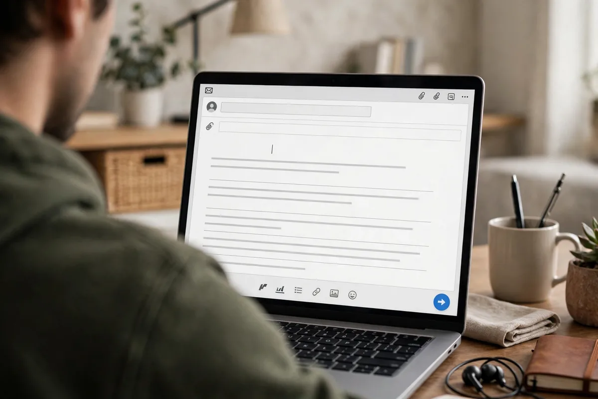 free AI email writer no signup – illustration 1 of 3