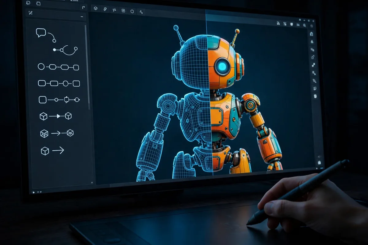 ai 3d model generators – illustration 1 of 3
