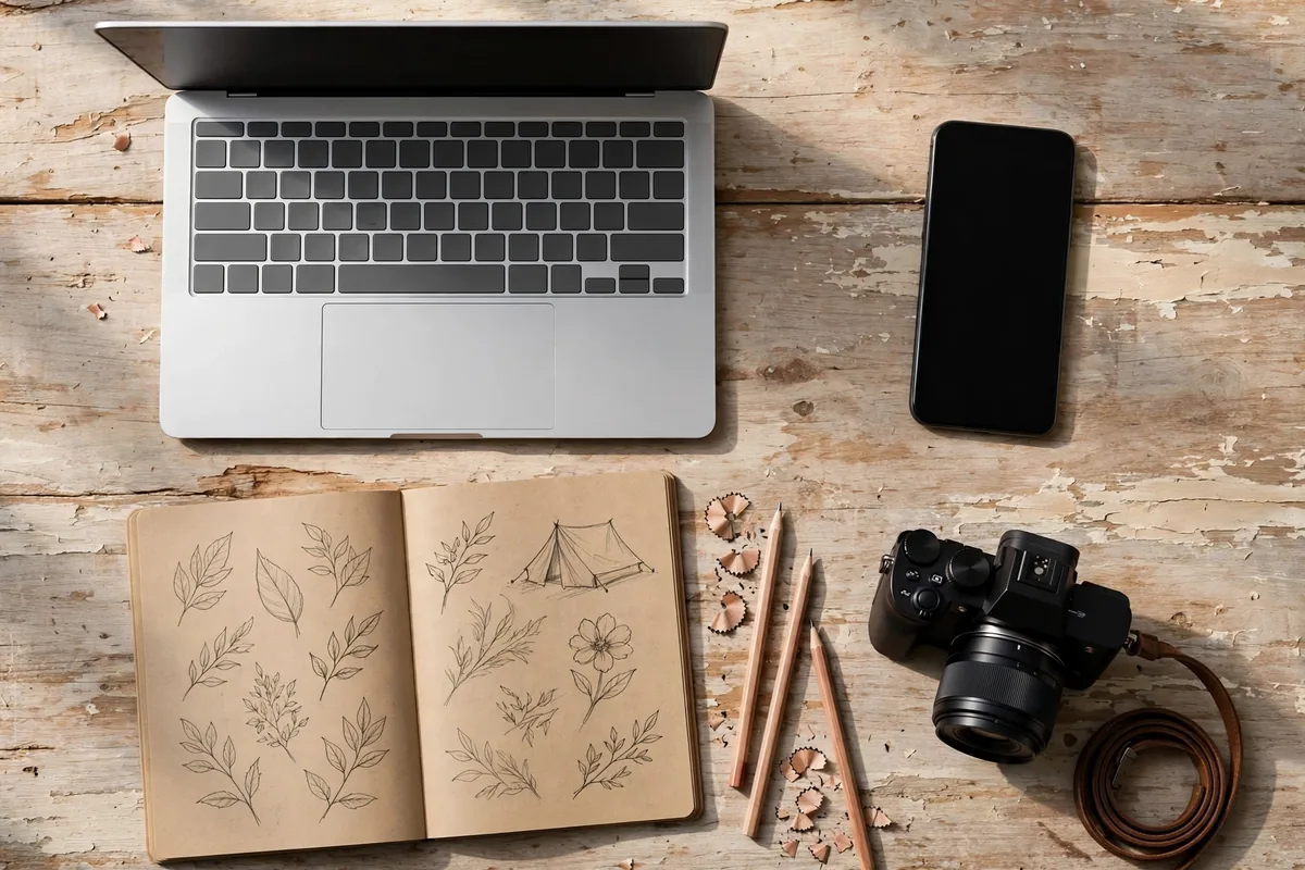 AI social media content calendar workflow – illustration 3 of 3