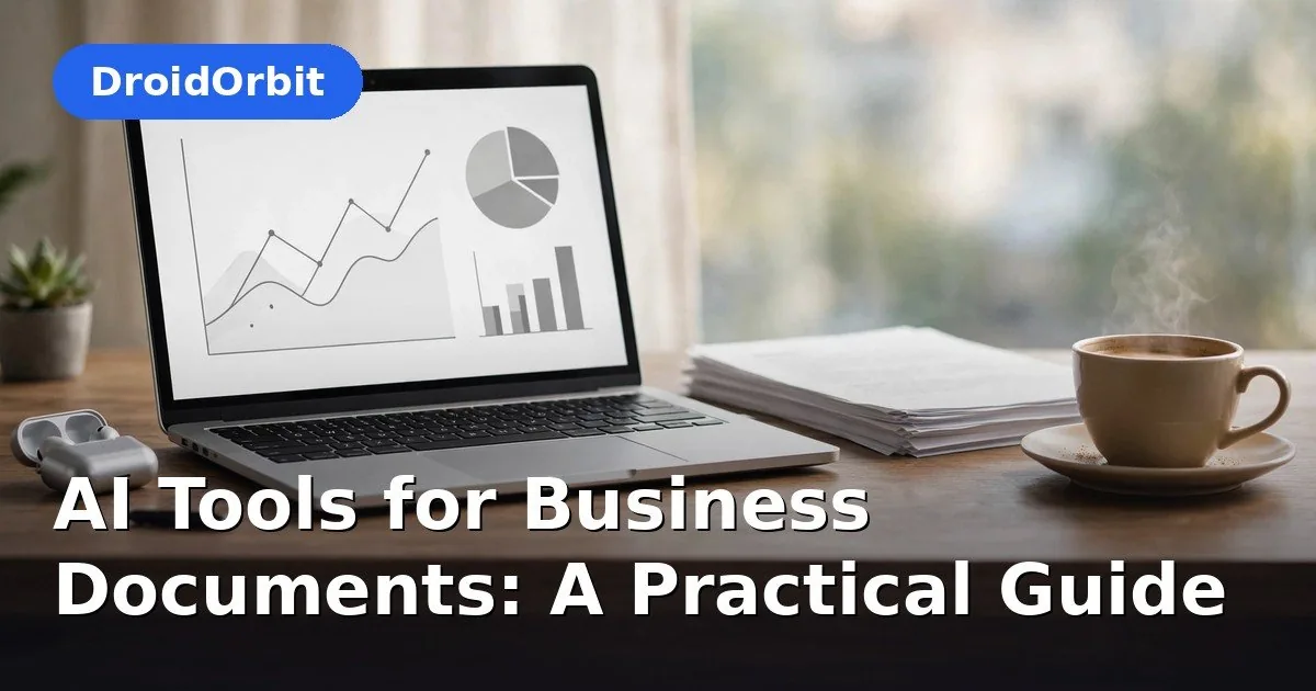 AI business documents guide – five practical workflows tested for small business
