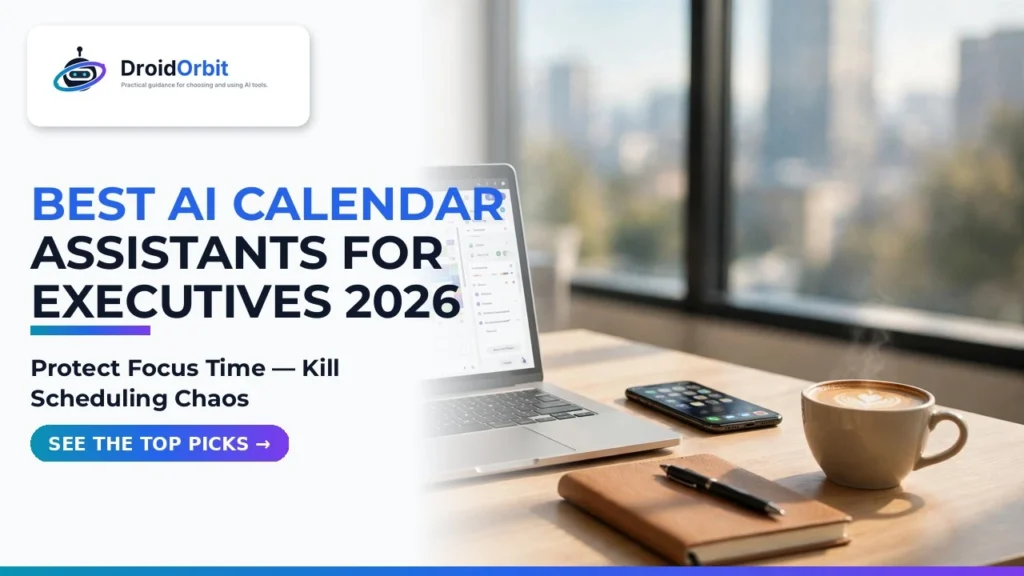 Best AI Calendar Assistants for Busy Executives 2026