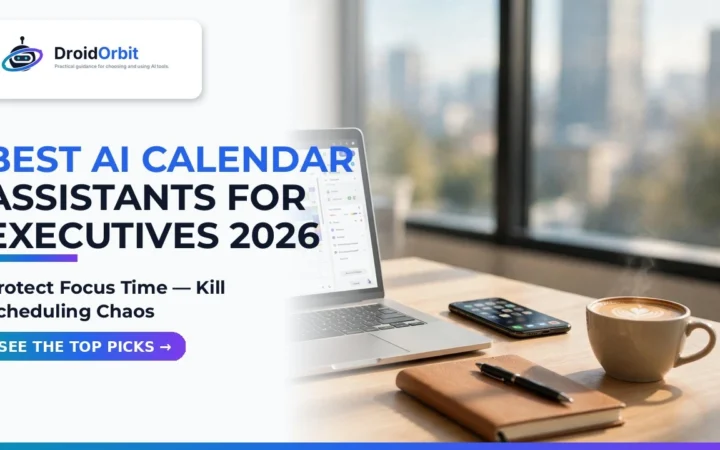 Best AI Calendar Assistants for Busy Executives 2026