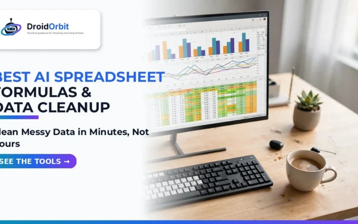 Best AI Spreadsheet Formulas and Data Cleanup Tools