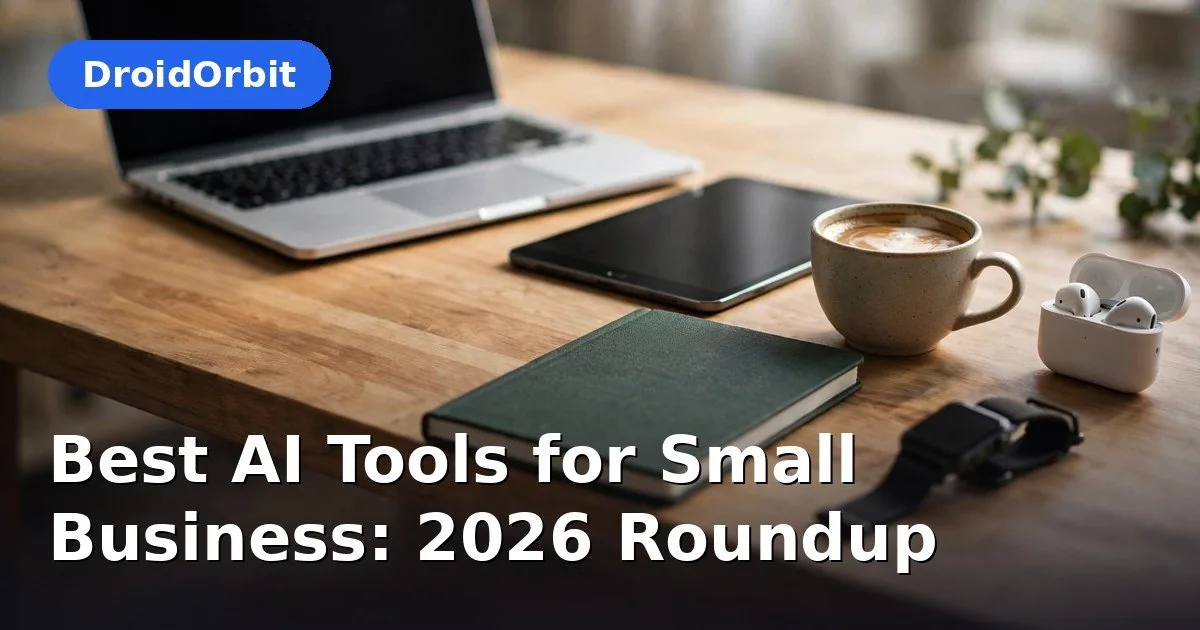 Best AI tools small business teams need in 2026 – tested roundup