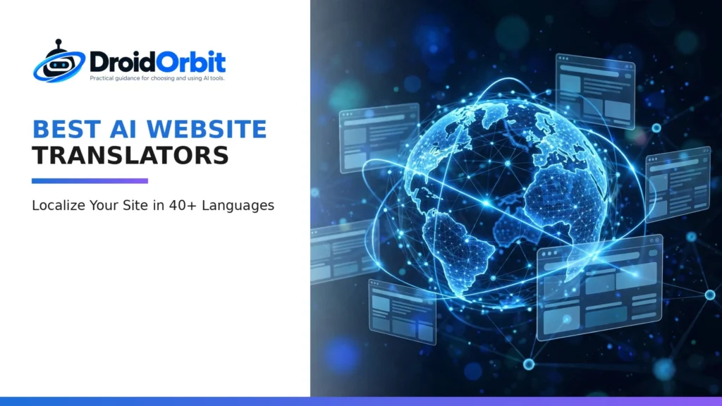 Best AI Website Translators for Localization 2026