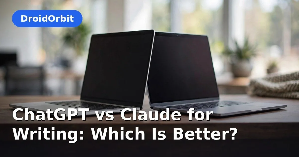 ChatGPT vs Claude writing test – five writing tasks scored head to head
