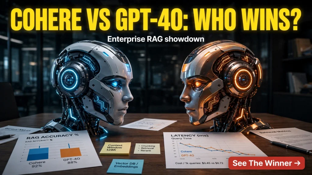 Cohere Command R+ vs GPT-4o: Enterprise RAG Clash