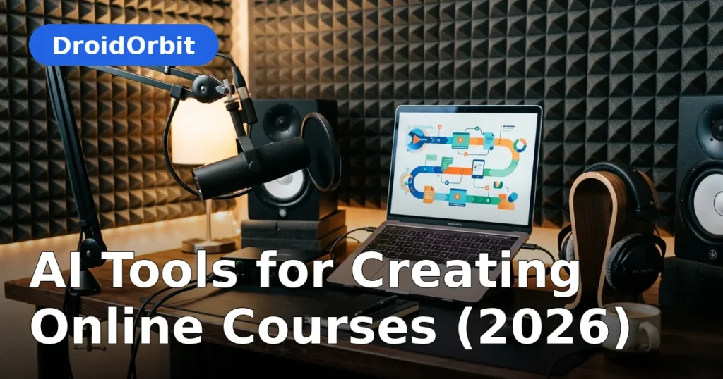 ai tools for online courses – featured image