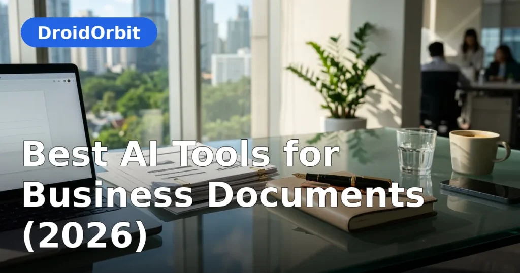 best ai tools for business documents – featured image