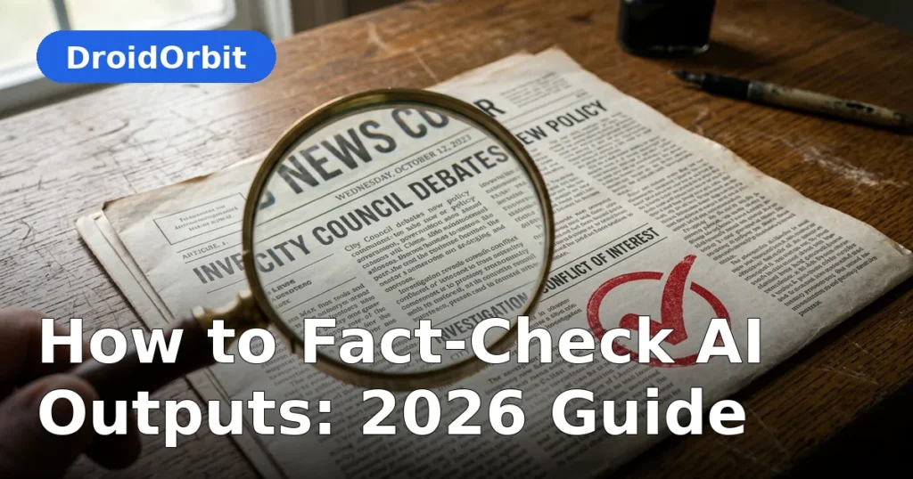 how to fact-check ai outputs – featured image