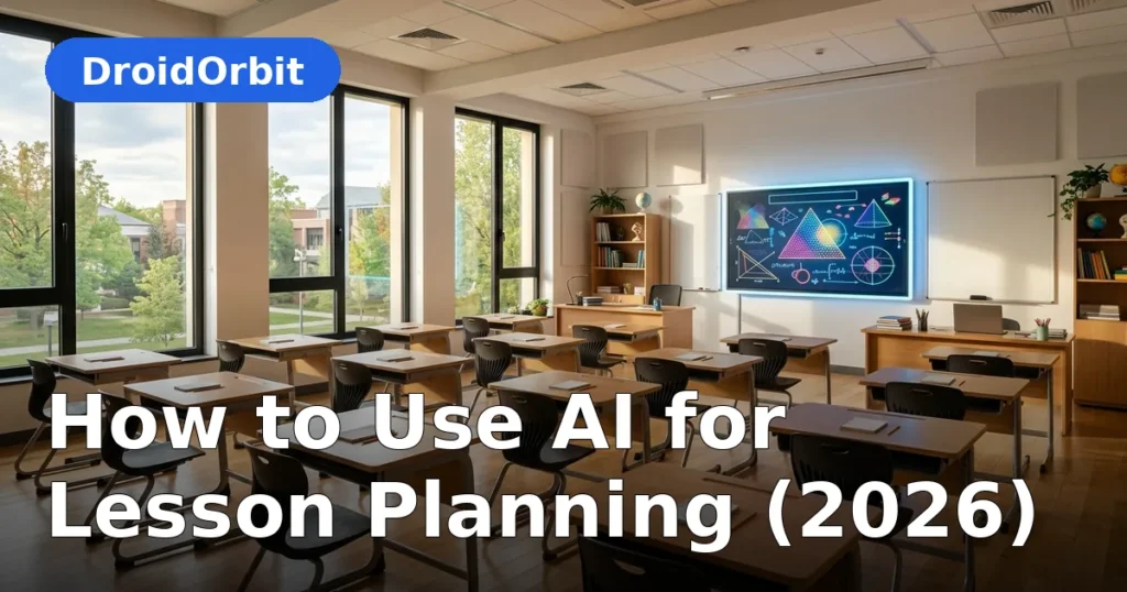 how to use ai for lesson planning – featured image