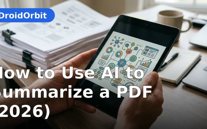 how to use ai to summarize a pdf – featured image