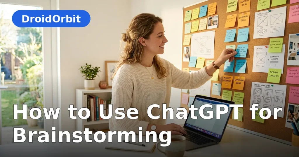 how to use chatgpt for brainstorming – featured image