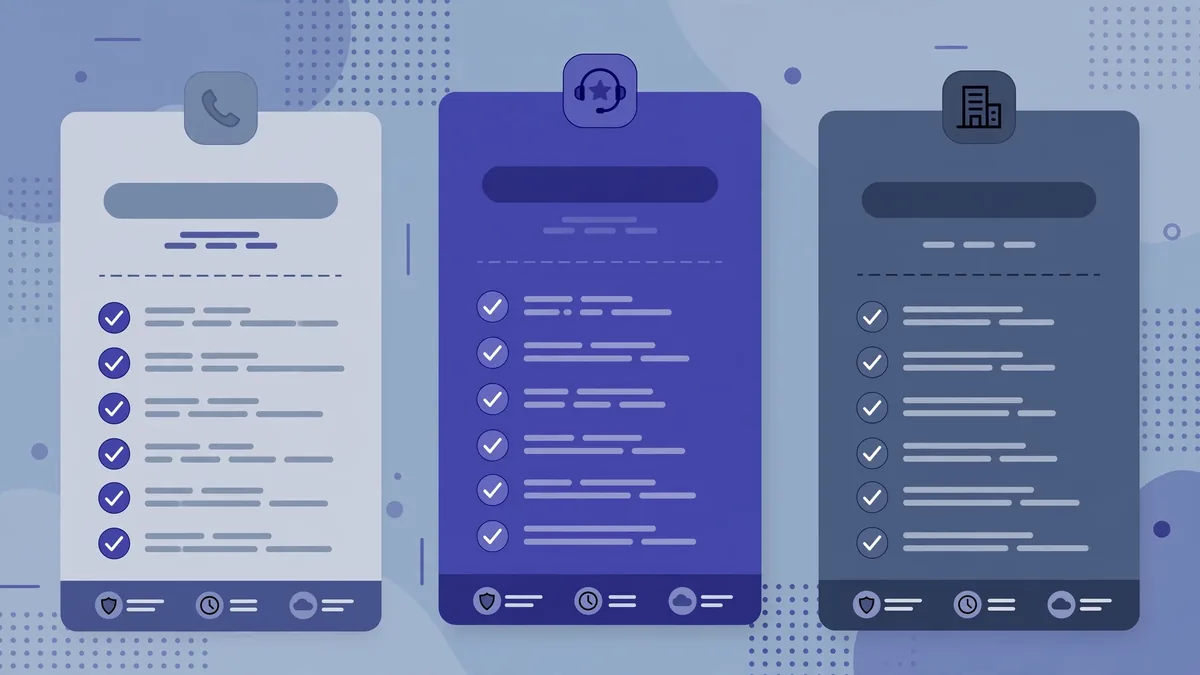 Phone answering service pricing and features comparison