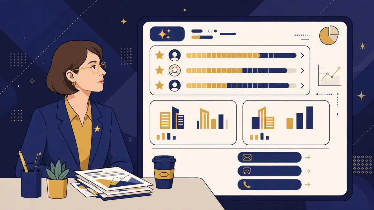 AI prospecting dashboard for sales team