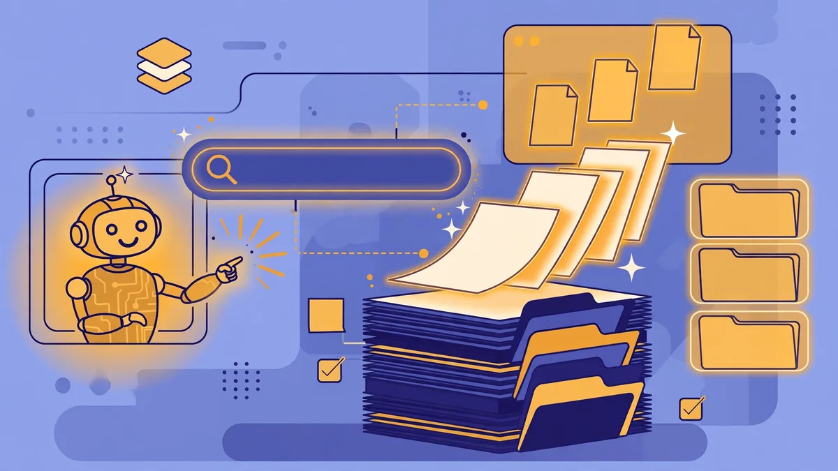 AI search in team knowledge base