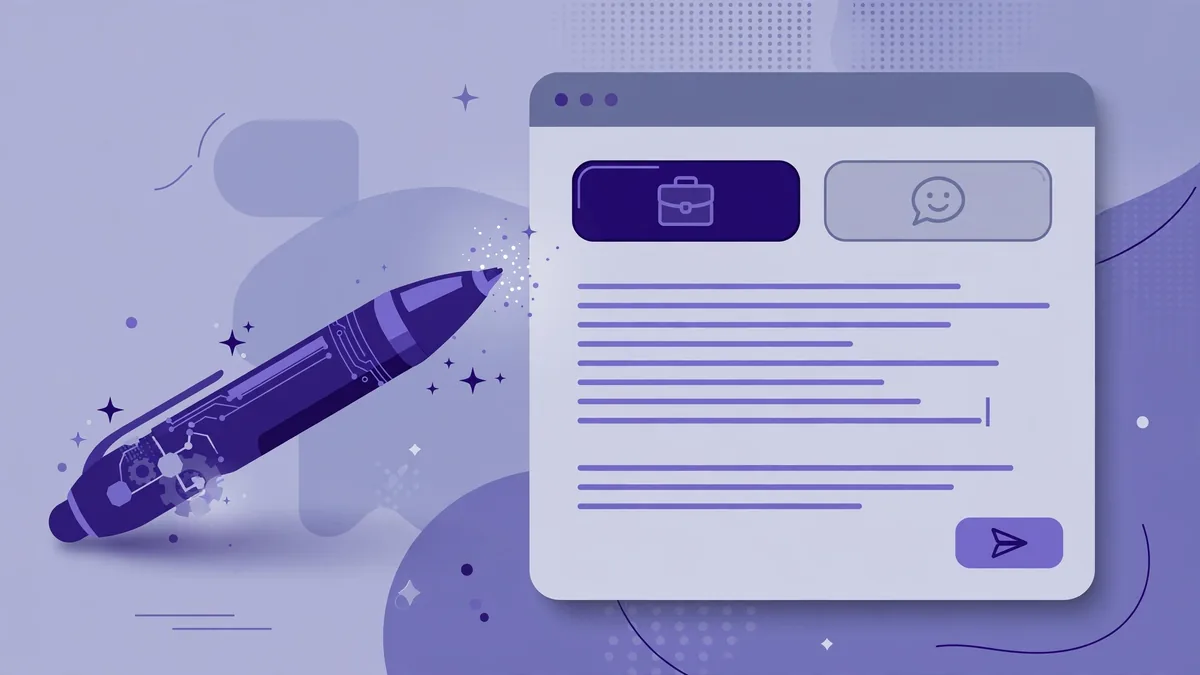 AI drafting an email reply