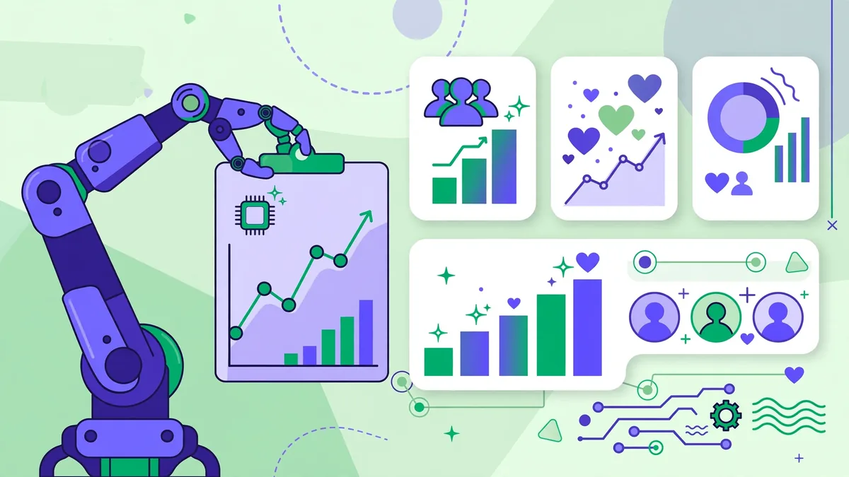 AI-generated social media analytics report