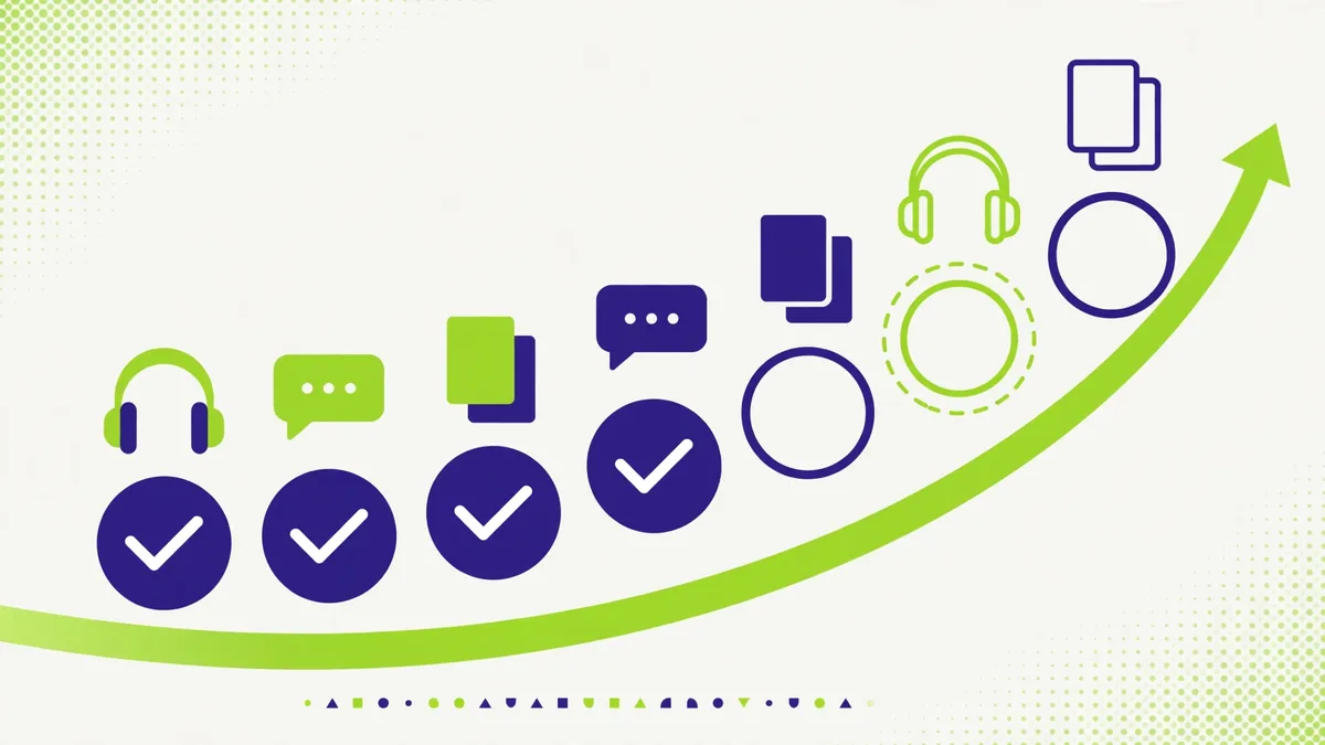 Seven-day language learning plan timeline