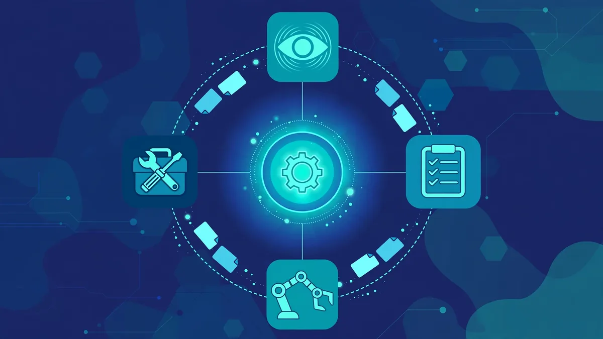 AI agent perceive-plan-act loop diagram