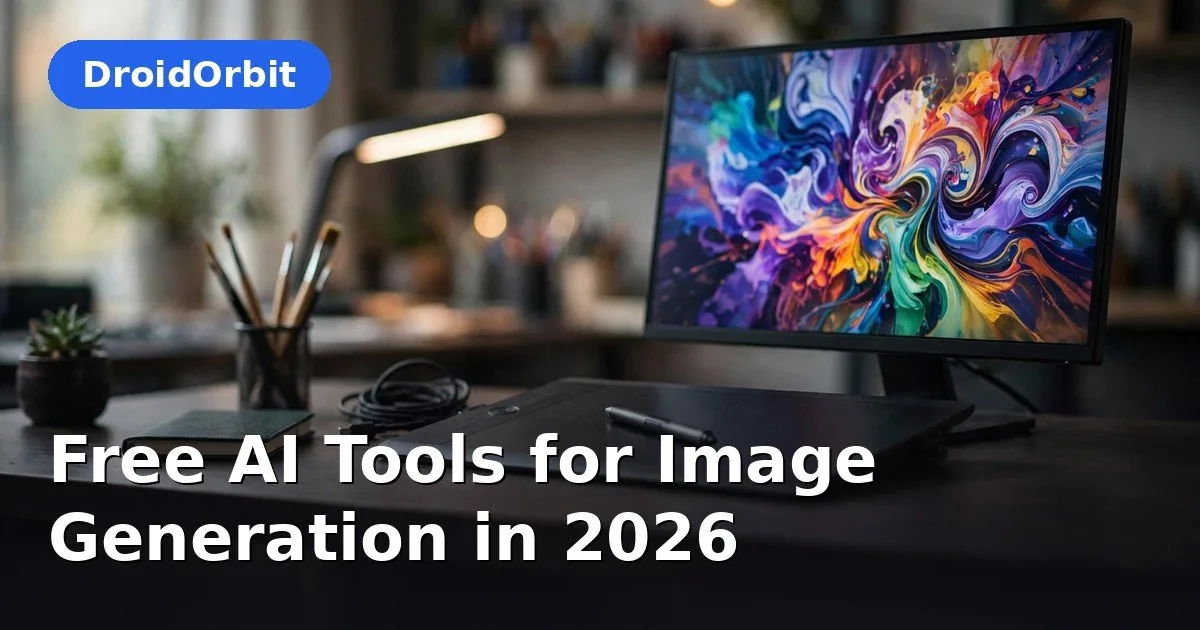 Free AI image generation tools tested for small business visuals in 2026