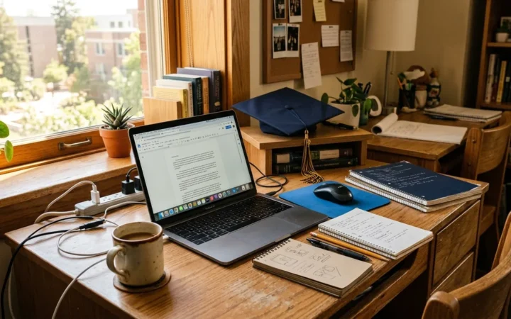 9 Free AI Writing Tools for College Students That Actually Help — featured illustration