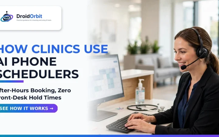 How Healthcare Clinics Use AI Phone Schedulers