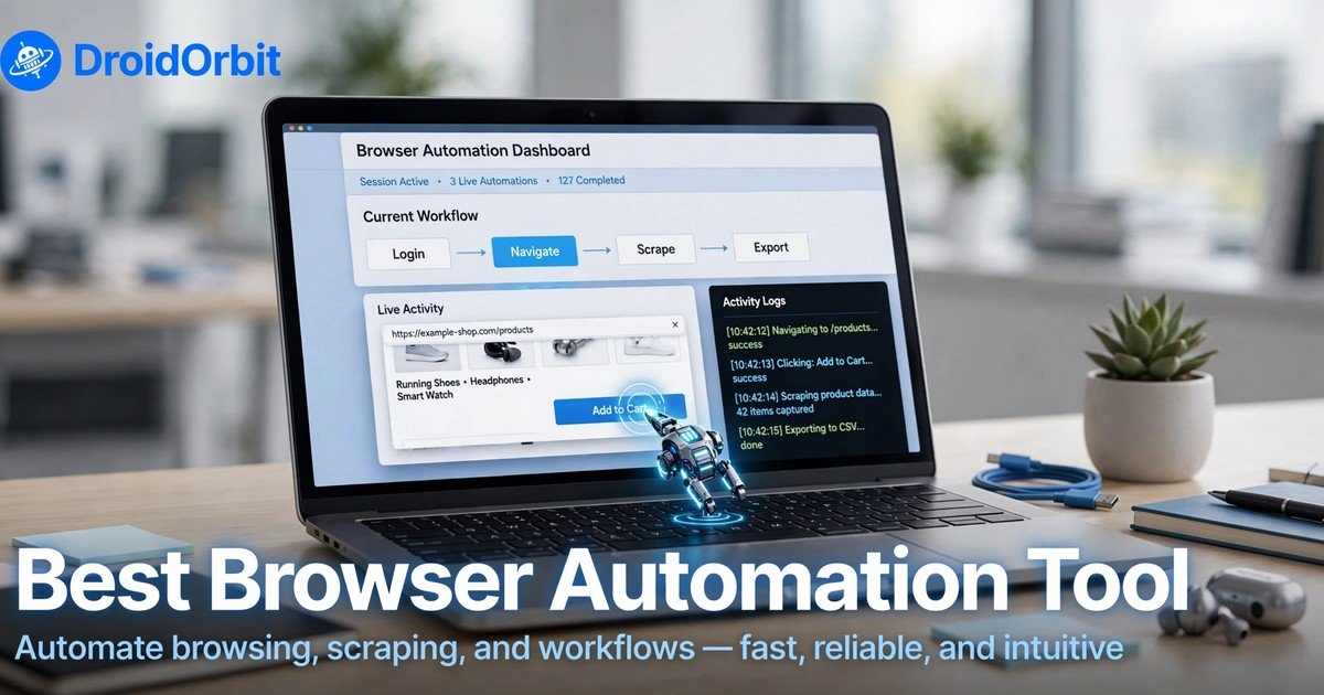 Best browser automation tool