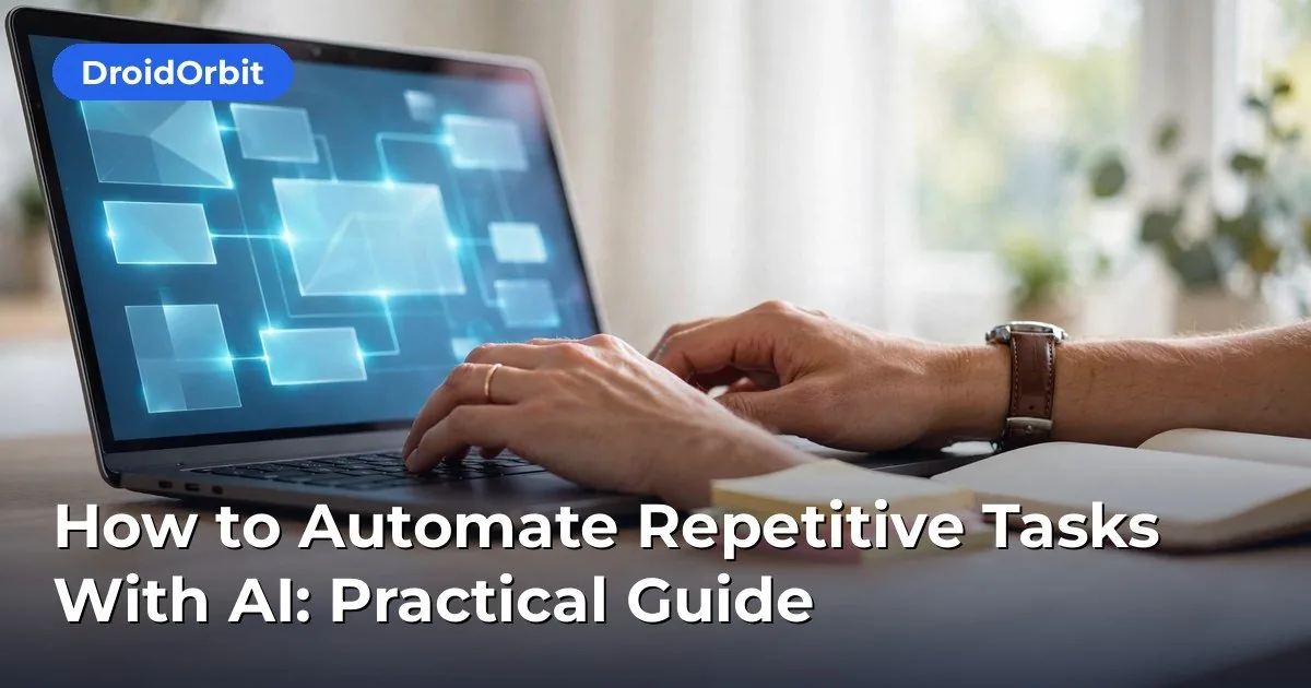 automate repetitive tasks – illustration 1