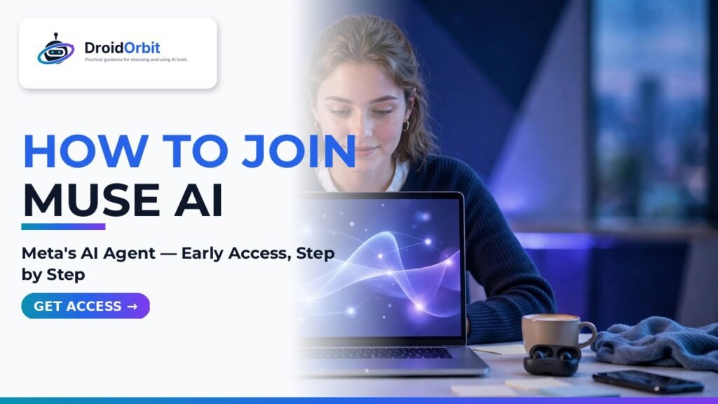 How to Join Muse AI: Sign Up for Meta’s AI Agent (Early Access Guide)