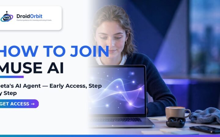 How to Join Muse AI: Sign Up for Meta’s AI Agent (Early Access Guide)