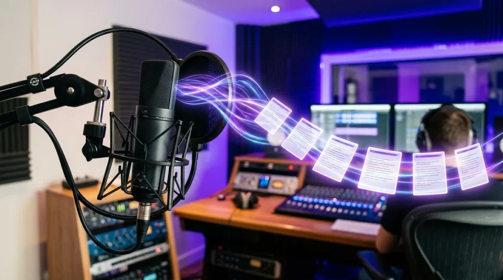 How to Summarize a Podcast With AI: 5 Free Methods — featured illustration