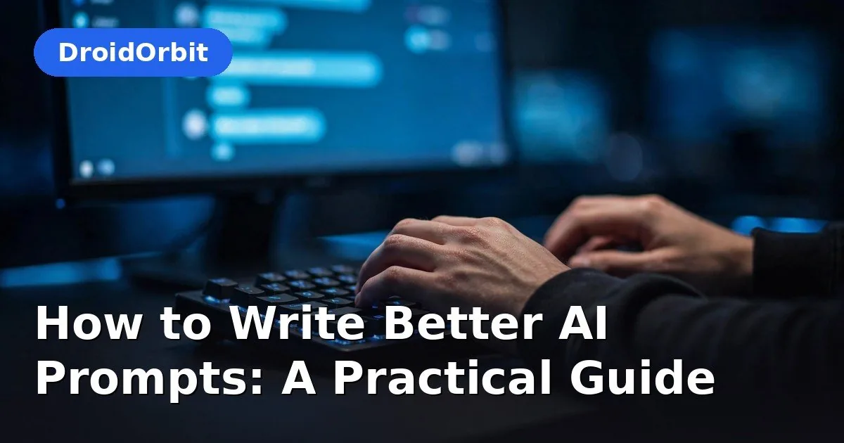 AI prompt writing – prompt engineering guide illustration
