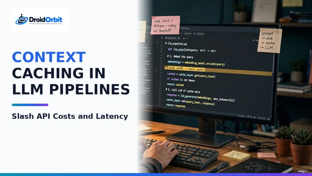 How to Implement Context Caching in LLM Pipelines