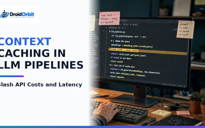 How to Implement Context Caching in LLM Pipelines