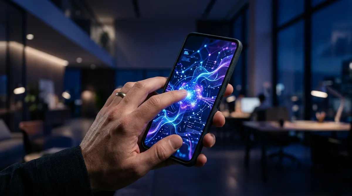 Using the Muse AI agent on a smartphone