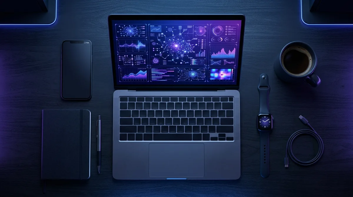 Muse AI workspace with connected devices