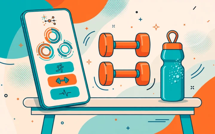AI fitness coach apps - featured illustration