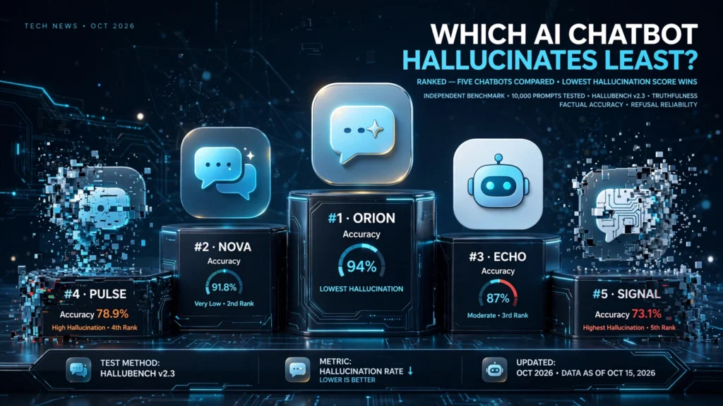 Which AI Lies Least? We Ranked 5 Chatbots’ Accuracy