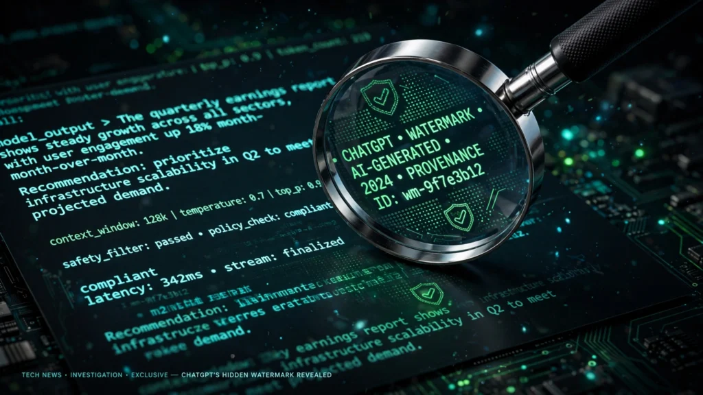 ChatGPT Is Secretly Watermarking Your Text (EU First)