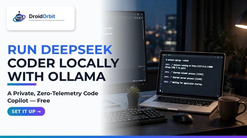 How to Run DeepSeek Coder Locally with Ollama in 2026