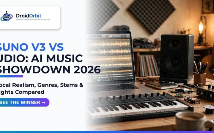 Suno v3 vs Udio: Generative AI Music Showdown 2026