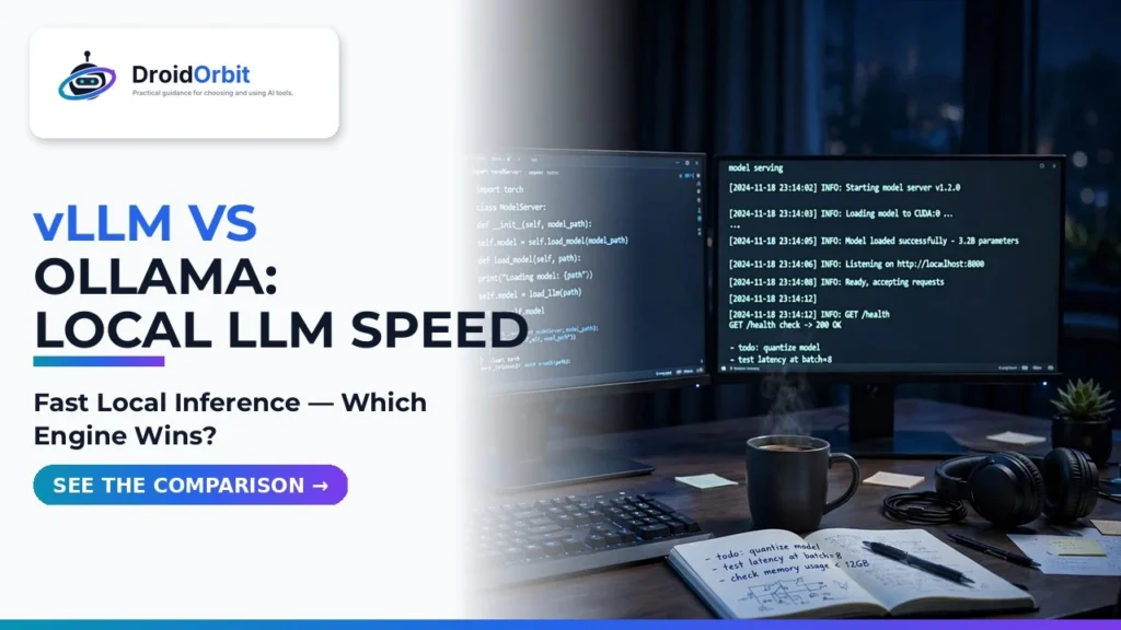 vLLM vs Ollama: Fast Local LLM Inference Engines
