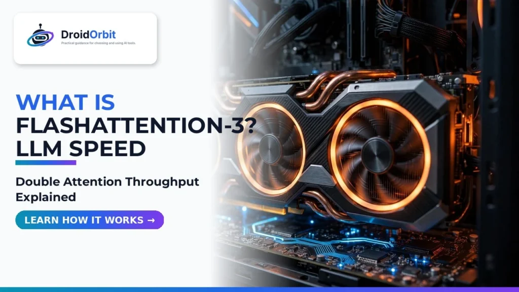 What Is FlashAttention-3? Speeding Up LLM Context